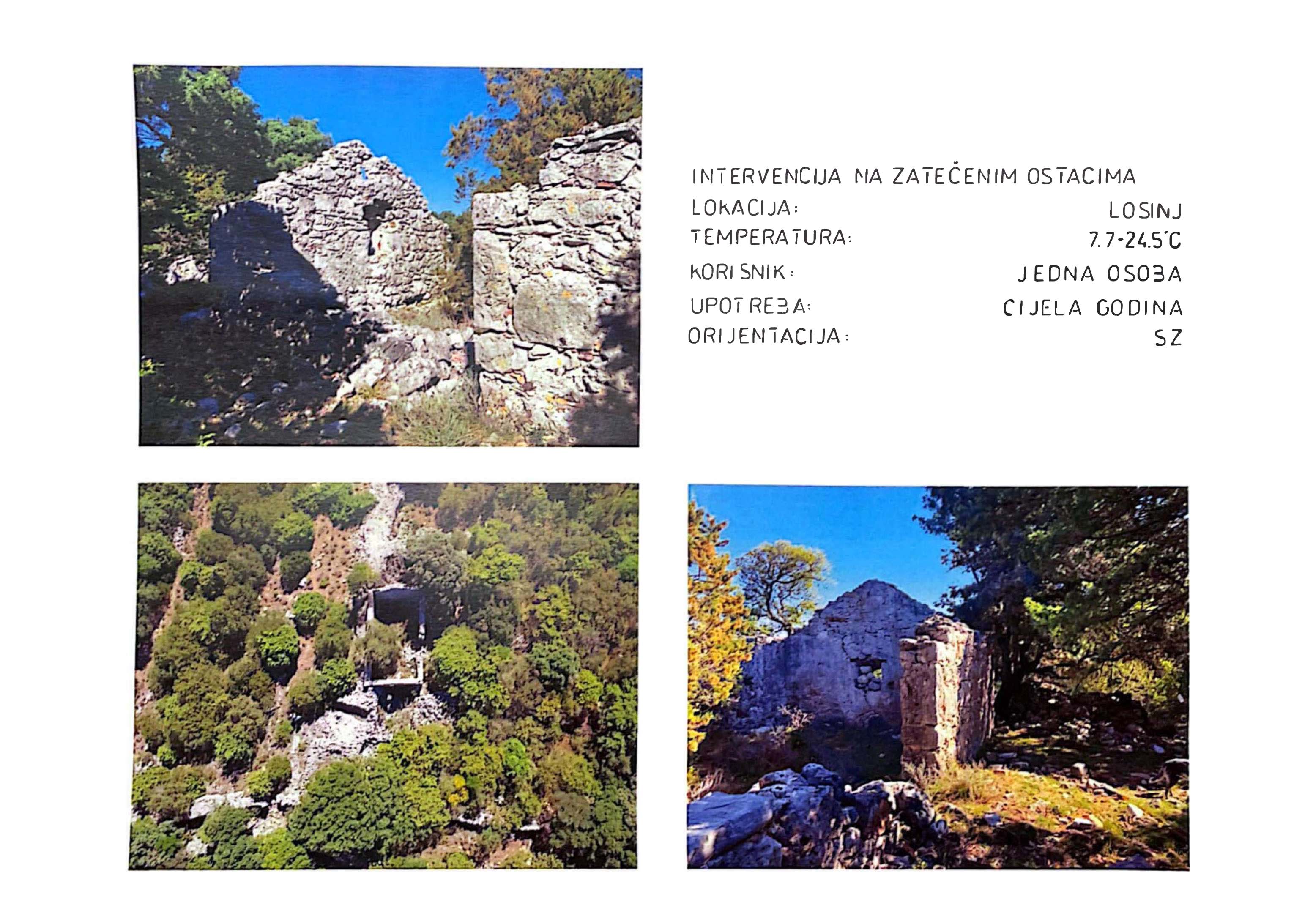 Bivak: intervencija na srednjovjekovnoj kući